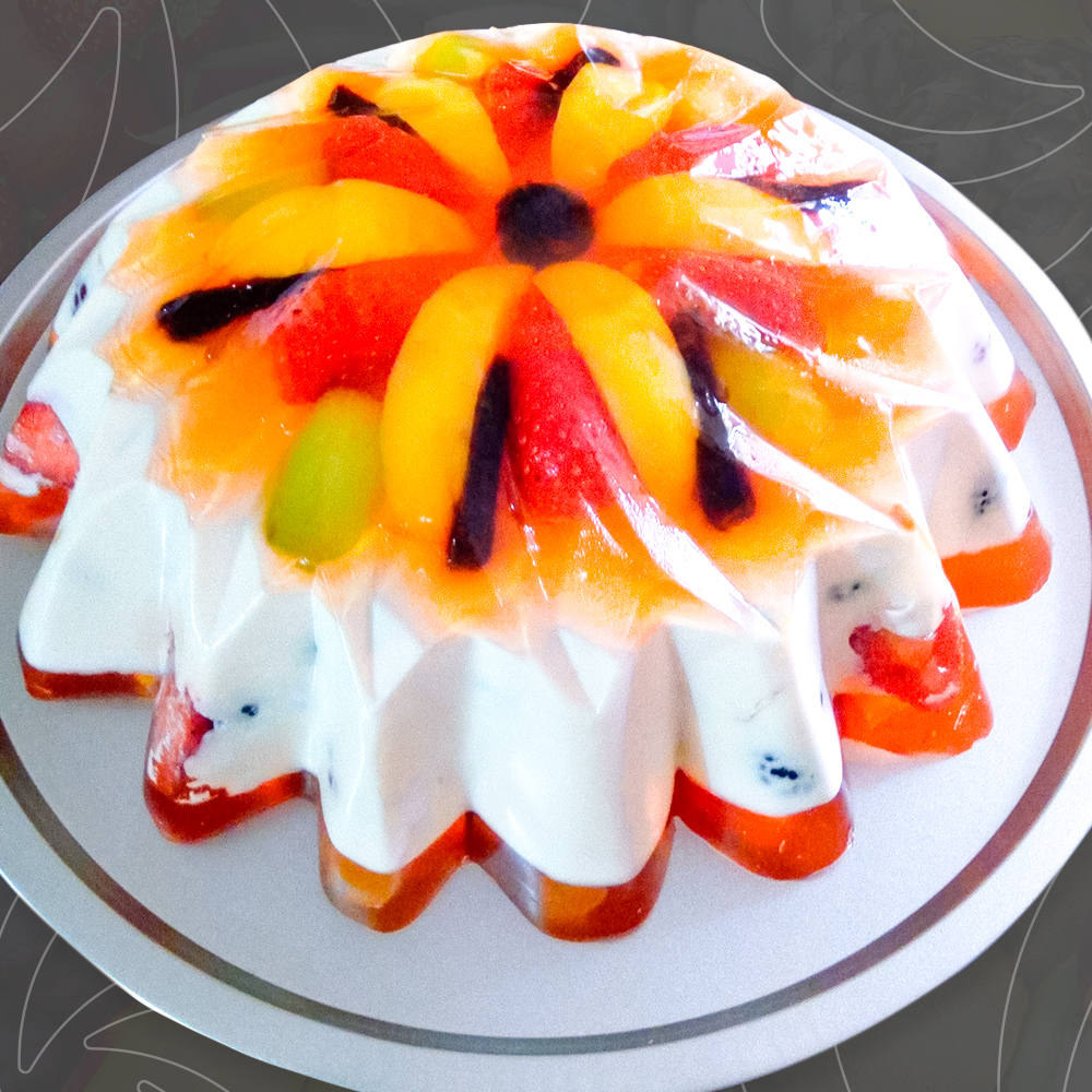Gelatina de crema irlandesa con frutas D‘Maggio